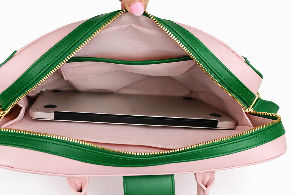 Laptop Bag Sara – Elegant Vegan Laptop Bag for A4 & Work