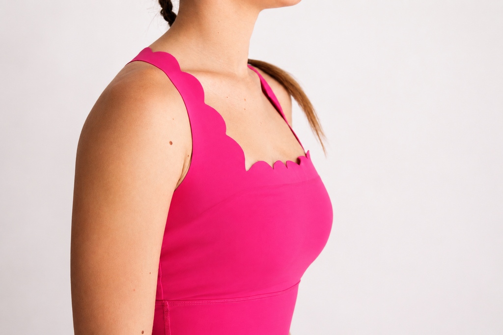 Long Ellegant Yoga Jumpsuit Pink