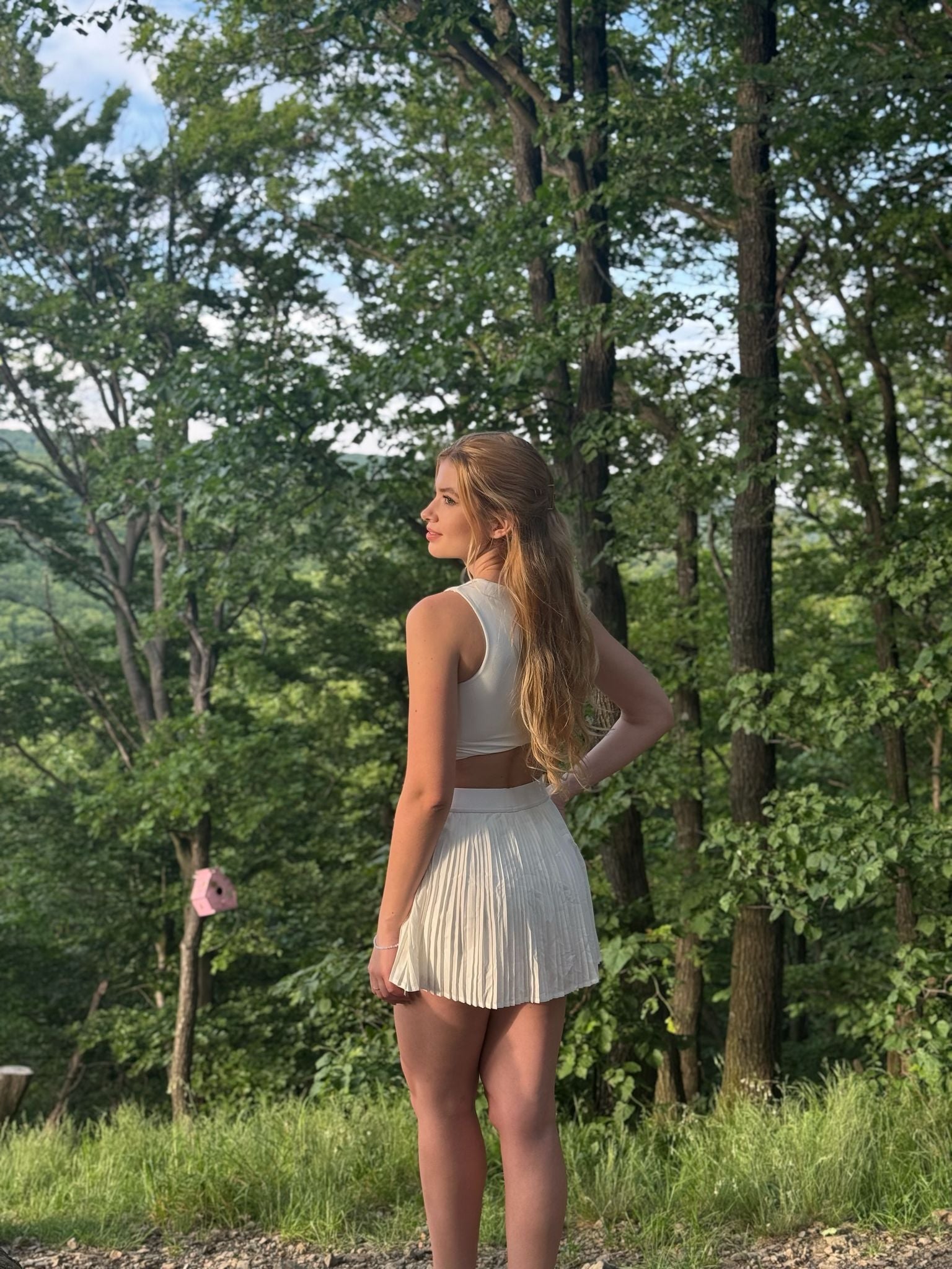 Dvojdielny outfit so sukňou Lucy