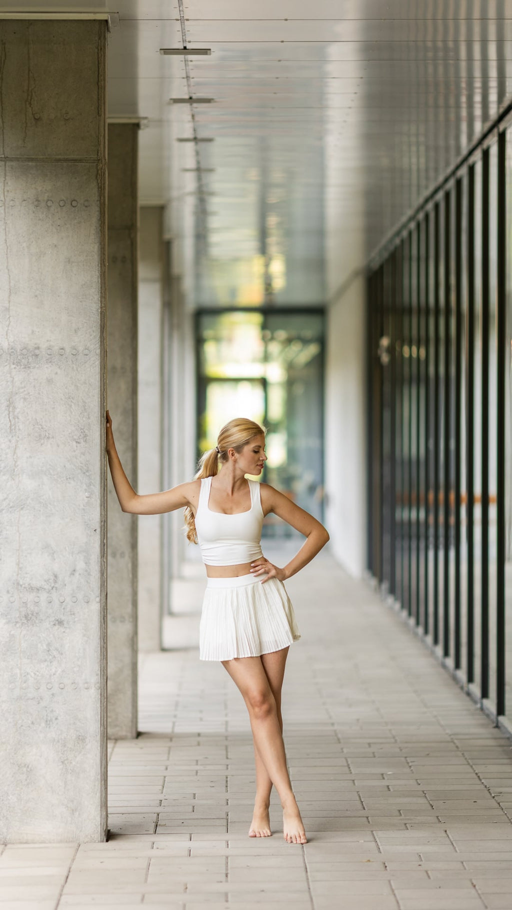 Dvojdielny outfit so sukňou Lucy