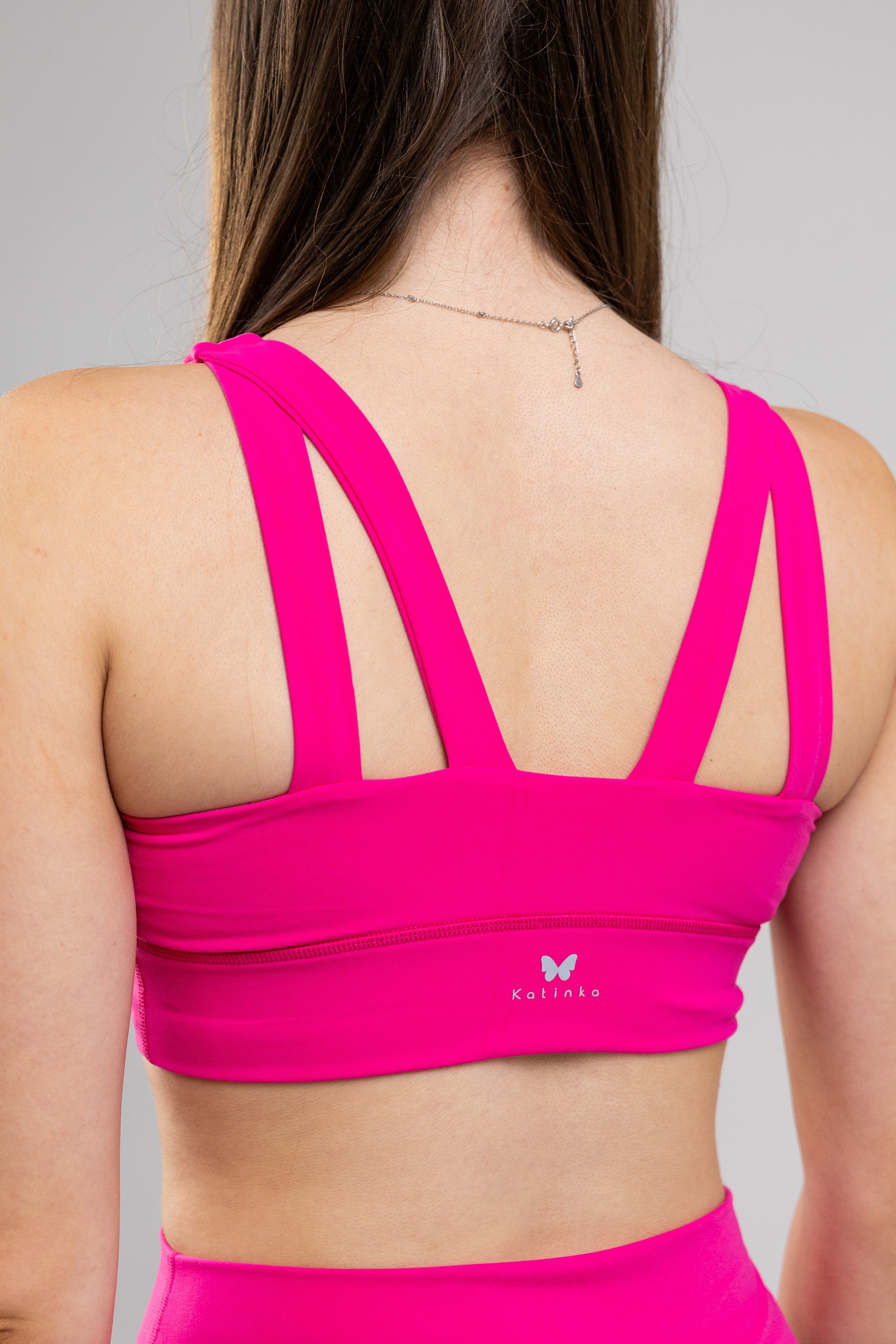 Flare pants set Greta Hot Pink