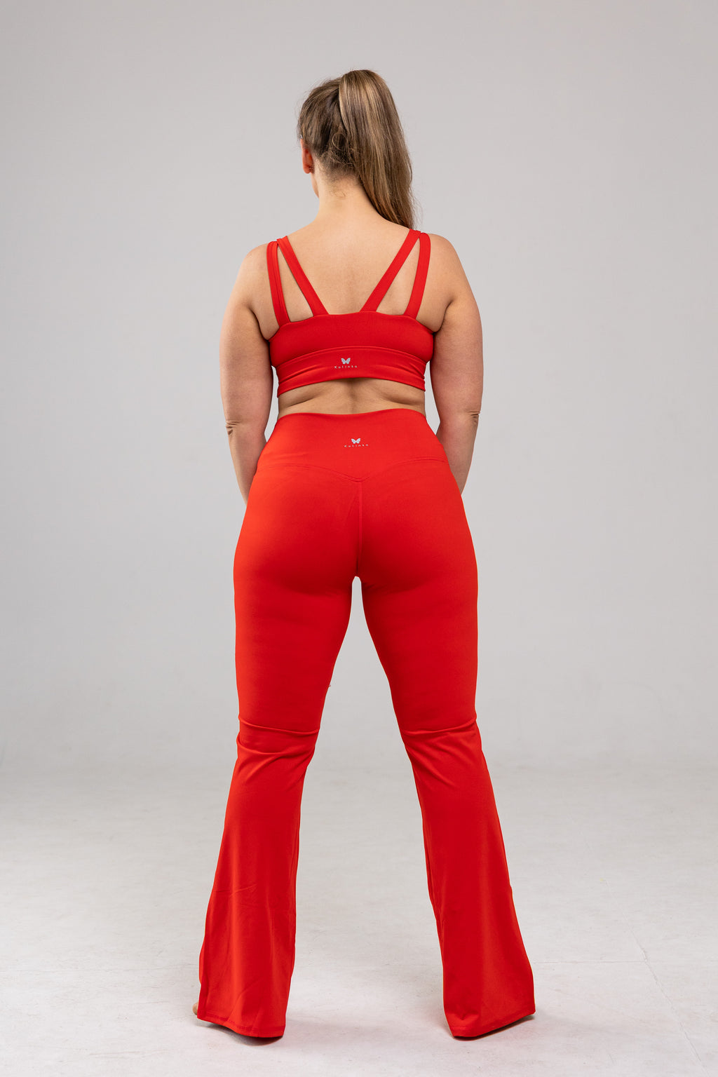 Completo pantaloni yoga svasati Greta Red