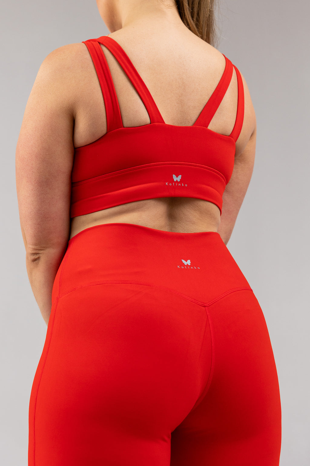 Completo pantaloni yoga svasati Greta Red