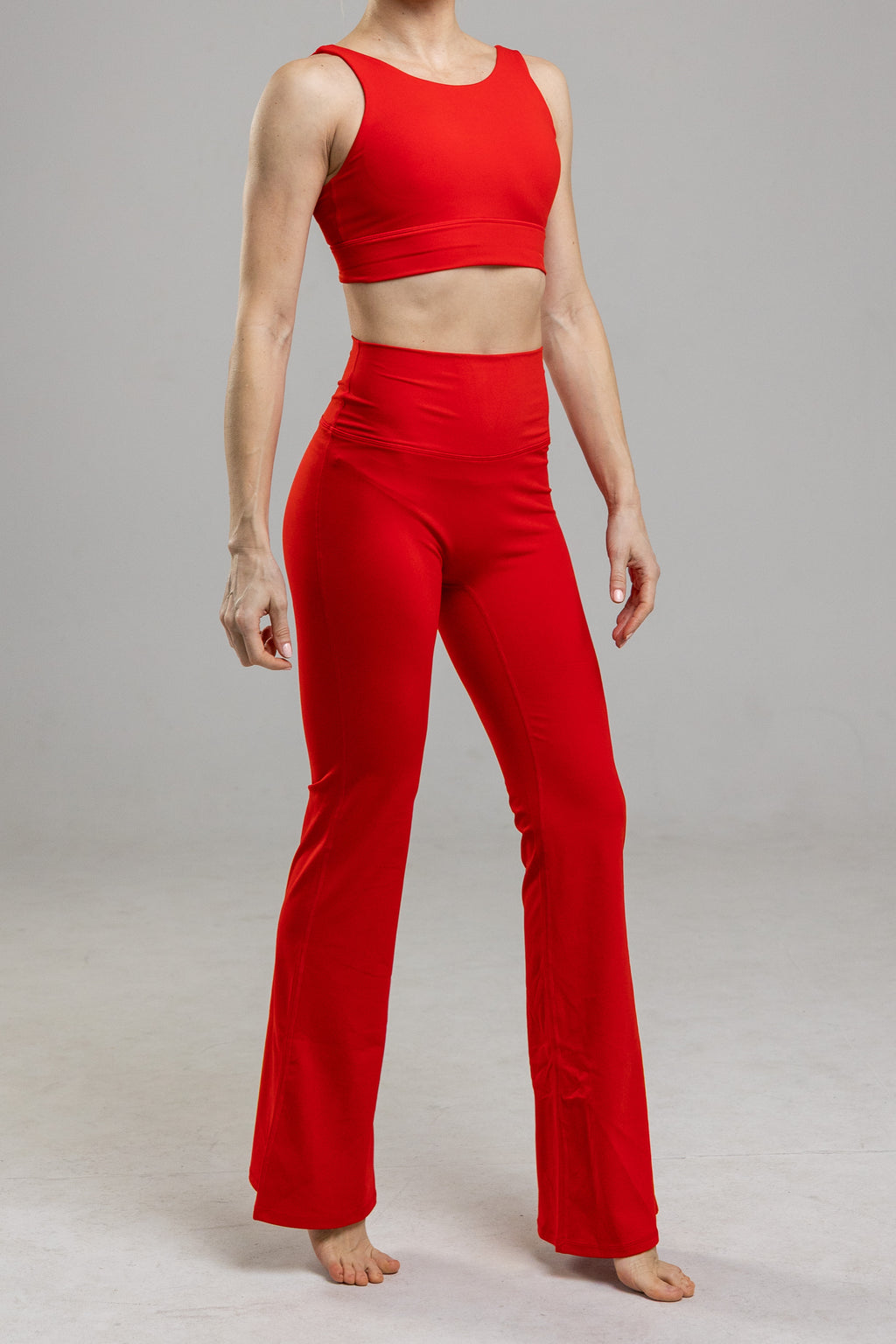 Completo pantaloni yoga svasati Greta Red