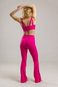 Flare pants set Greta Hot Pink